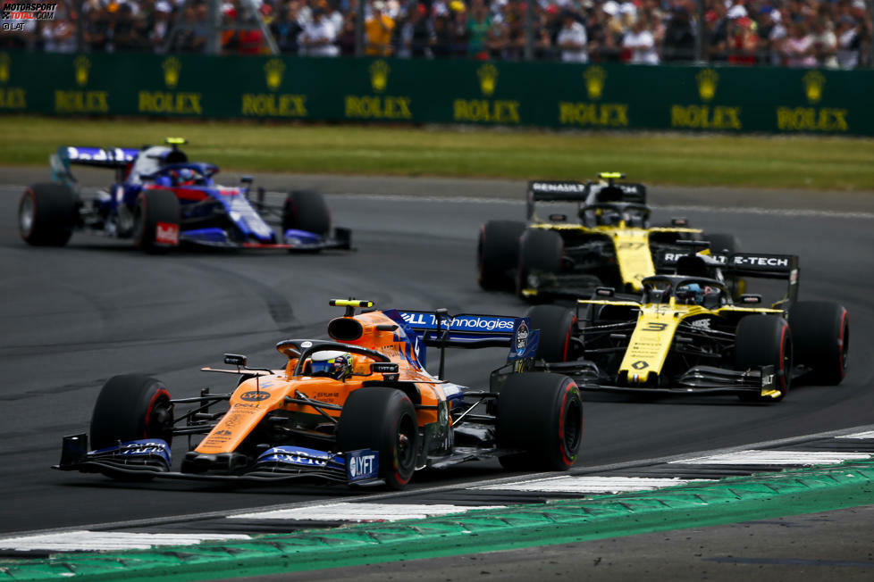 Lando Norris (2): Anders als Sainz hatte er im Rennen das Glück nicht auf seiner Seite. Das Qualifying war aber überragend, und am Start wäre er beinahe bis auf P5 vorgefahren. Die Berührung mit Gasly: kann passieren. P11 spiegelt seine Leistung nicht wider.