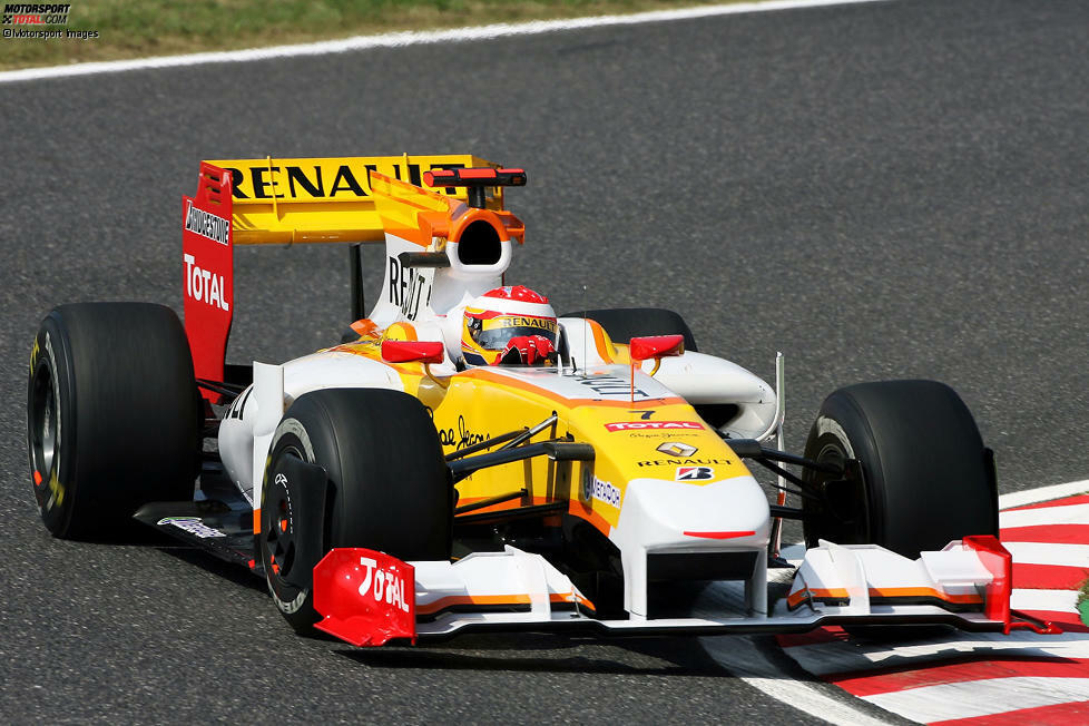 2009: Renault R29 - Fahrer: Fernando Alonso, Nelson Piquet jun., Romain Grosjean