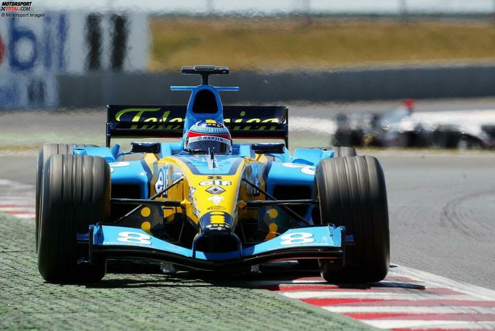 2004: Renault R24 - Fahrer: Fernando Alonso, Jarno Trulli, Jacques Villeneuve