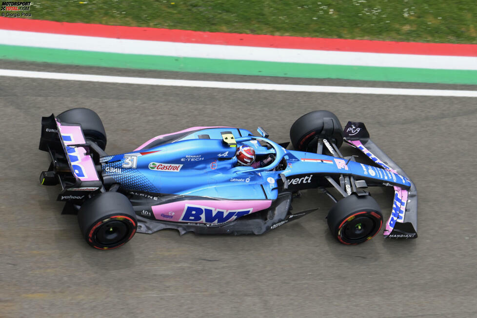 2022: Alpine A522 - Fahrer: Fernando Alonso, Esteban Ocon