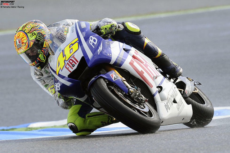 2010: Yamaha YZR-M1 - Bilanz: 14 Rennen, 2 Siege, 1 Pole, WM-Rang 3