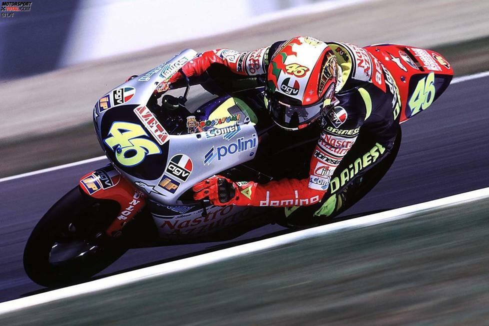 1997: Aprilia RS125 - Bilanz: 15 Rennen, 11 Siege, 4 Poles, 125er-Weltmeister