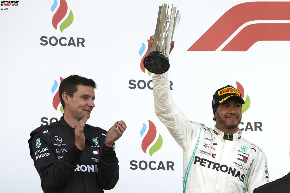 Hamilton nur einmal besser gestartet - 