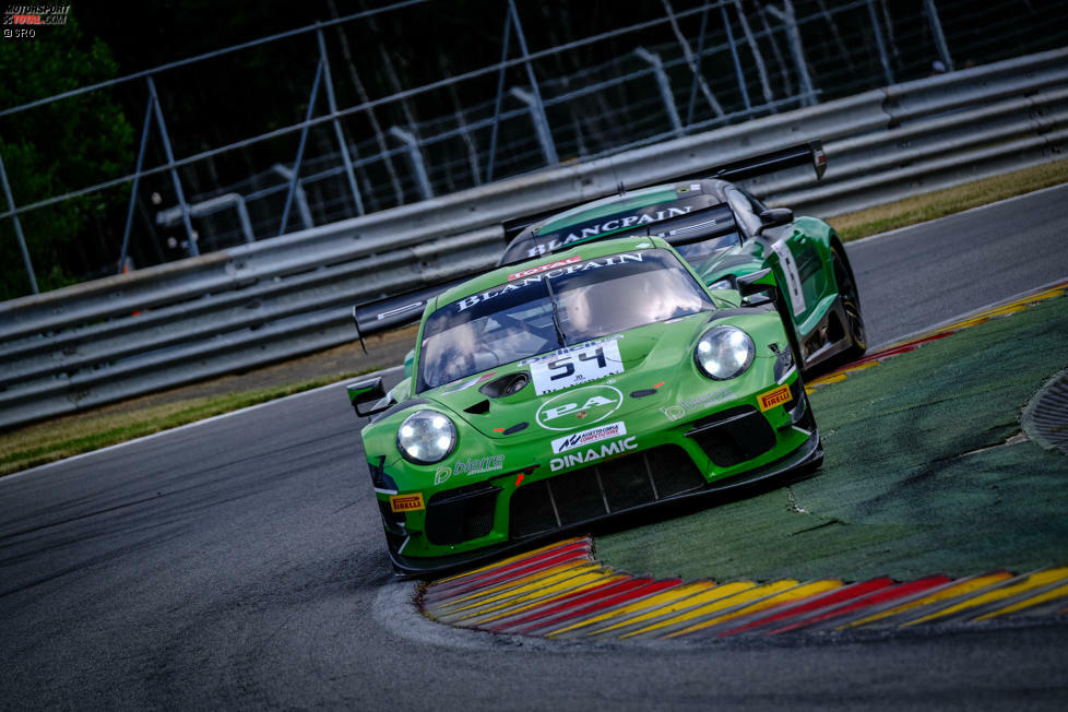 #54 - Dinamic Motorsport - Klaus Bachler/Andrea Rizzoli/Zaid Ashkanani - Porsche 911 GT3 R