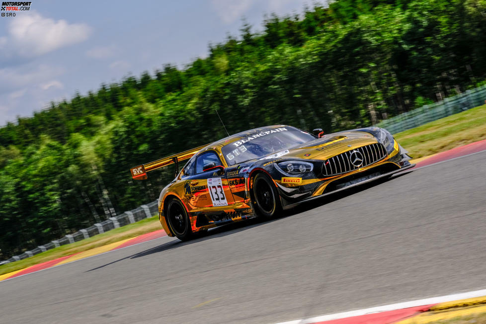 #133 - Scuderia Villorba Corsa - Roberto Pampanni/Mauro Calamia/Stefano Monaco/Ivan Jacoma - Mercedes-AMG GT3 (Pro-Am Cup)