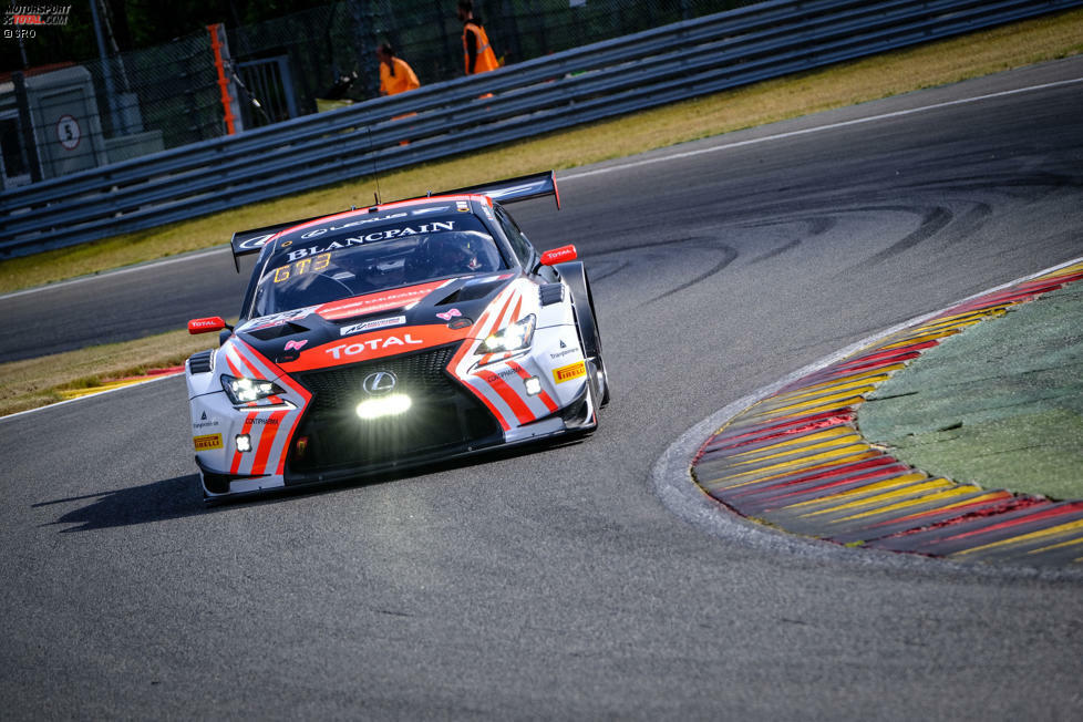 #23 - Tech 1 Racing - Fabien Barthez/Eric Cayrolle/Bernard Delhez/Timothe Buret - Lexus RCF GT3 (Am Cup)