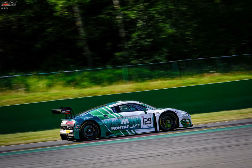 #129 - Montaplast by Land Motorsport - Christopher Mies/Riccardo Feller/Jamie Green - Audi R8 LMS