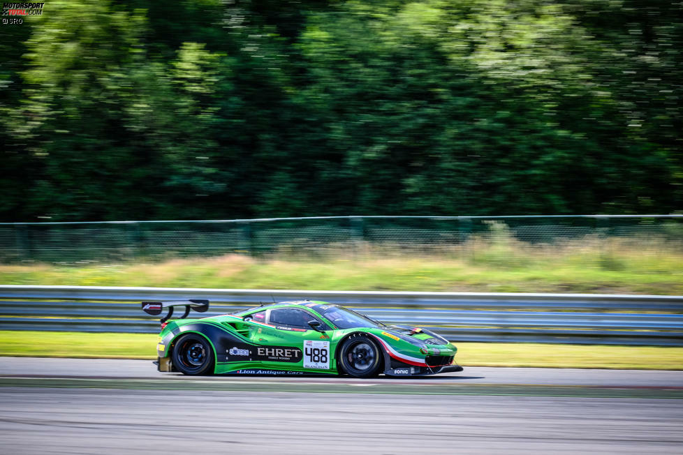 #488 - Rinaldi Racing - Pierre Ehret/Martin Berry/Jose Manuel Balbiani/Rory Penttinen - Ferrari 488 GT3 (Am Cup)