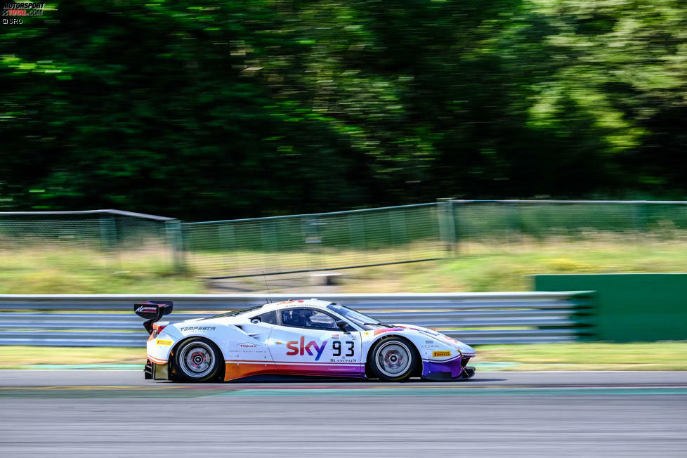 #93 - Tempesta Racing (Spirit of Race) - Chris Buncombe/Edward Cheever/Chris Froggatt/Giancarlo Fisichella - Ferrari 488 GT3  (Pro-Am Cup)