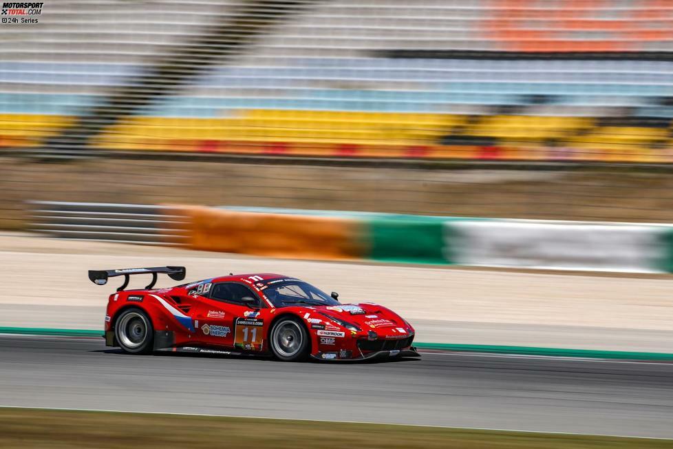 #14 - Bohemia Energy racing with Scuderia Praha - Jiri Pisarik/Gabriele Lancieri/Josef Kral/Matteo Malucelli - Ferrari 488 GT3 (Pro-Am Cup)