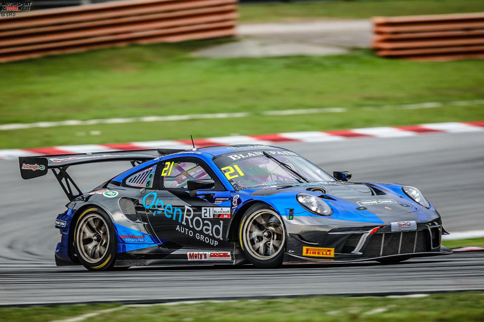 #21 - OpenRoad Racing - Francis Tija/Michael Soeryadjaya/Remo Ruscitti/Antares Au - Porsche 911 GT3 R (Am Cup)