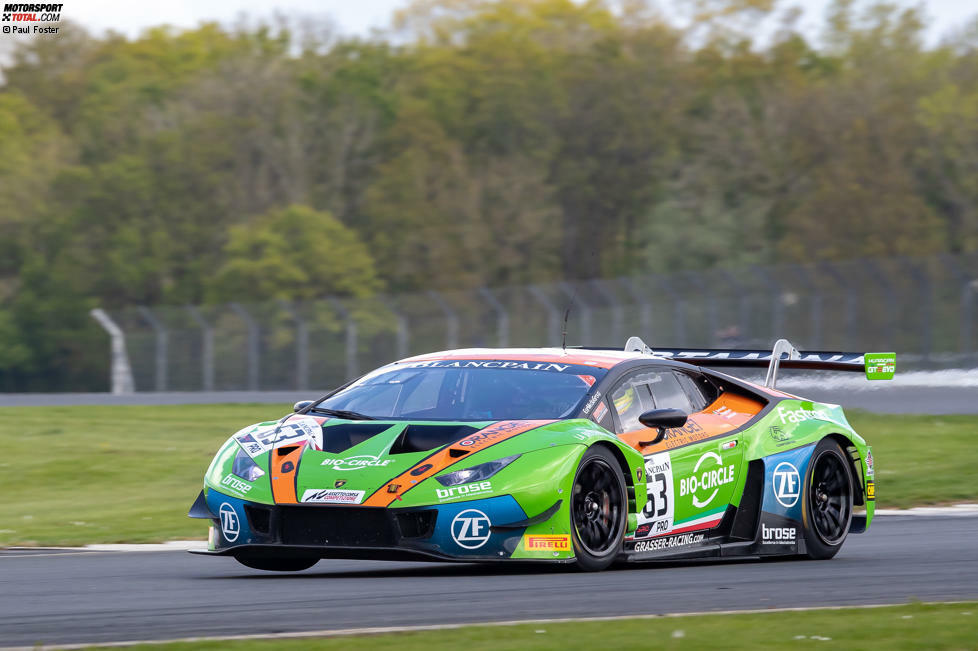 #63 - GRT Grasser Racing Team - Mirko Bortolotti/Christian Engelhart/Rolf Ineichen - Lamborghini Huracan GT3 Evo