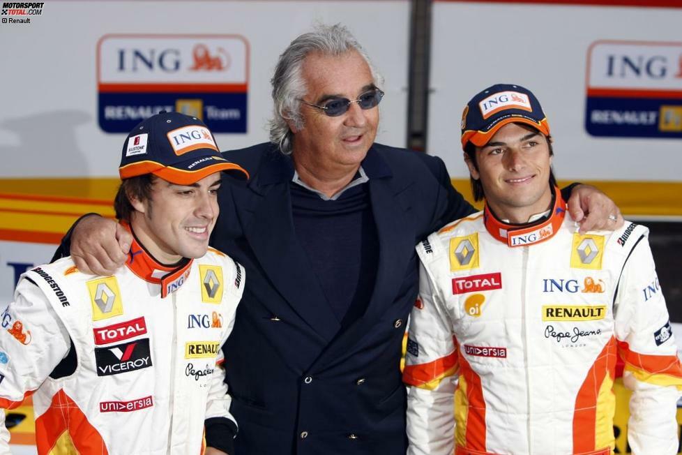 Nachdem er 2009 von Renault rausgeworfen wird, macht Piquet die Sache öffentlich. Die Folge: Flavio Briatore und Pat Symonds müssen gehen, Renault verliert seinen Hauptsponsor und wird zu einer zweijährigen Bewährungsstrafe verurteilt. Den Sieg dürfen Renault und Alonso allerdings behalten.
