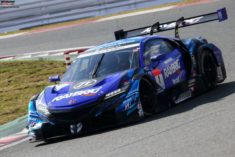 #1 - Team Kunimitsu - Honda NSX-GT GT500 - Jenson Button/Naoki Yamamoto - Bridgestone
