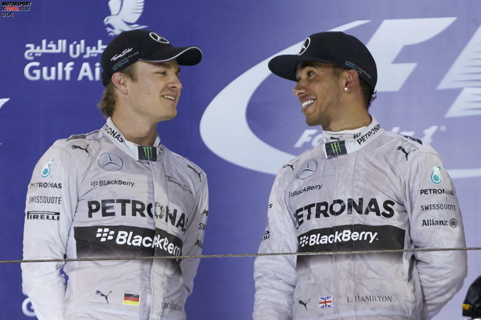 #6 - Nico Rosberg und Lewis Hamilton (Mercedes, 2013-2016): 78