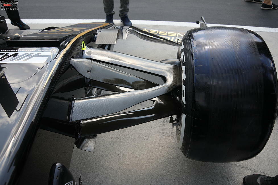 Haas VF-19: Vorderradaufhängung