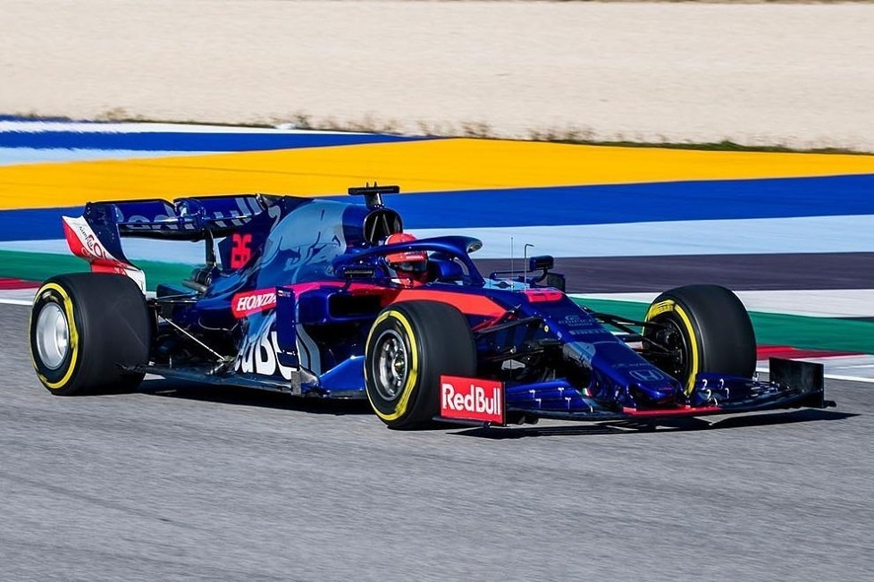 Alexander Albon und Daniil Kwjat haben in Misano die ersten Runden im neuen Toro Rosso STR14 für die Formel-1-Saison 2019 zurückgelegt: Wir zeigen die ersten Fotos!