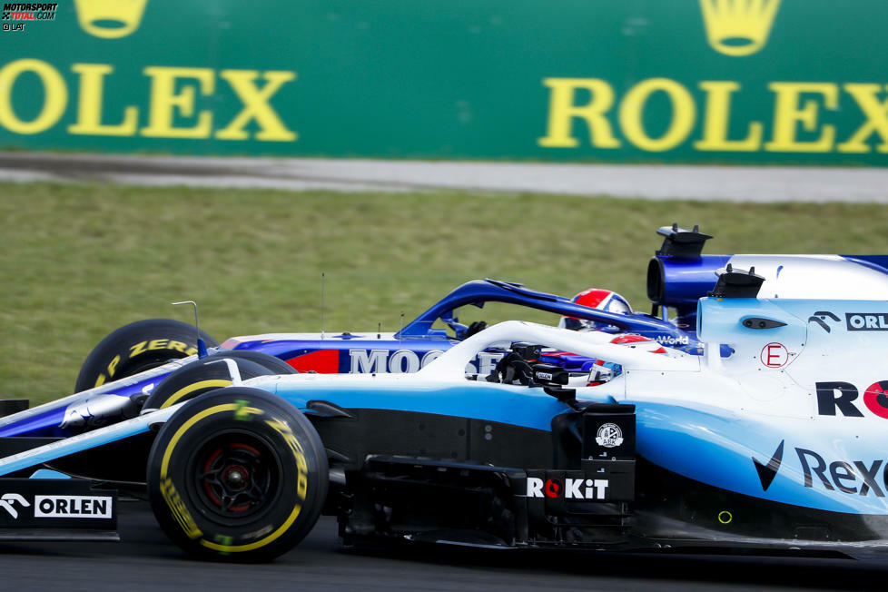 George Russell (2): Williams lebt! Zumindest ein Auto. Kubica weiter im Niemandsland, Russell schafft mit P16 in Quali und Rennen eine mittlere Sensation. Natürlich fällt es immer schwer, seine Leistungen zu beurteilen, weil Kubica kein Maßstab ist. Aber es ist klar, wer von den beiden eine langfristige Zukunft in der Formel 1 hat.