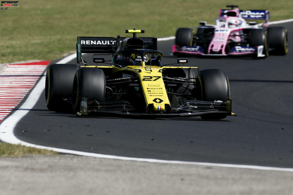 Nico Hülkenberg (3): Von P11 gestartet, im Ziel P12. Nicht seine Schuld, weil sein Motor in den Sicherheitsmodus ging und er mit stumpfen Waffen kämpfte. Insgesamt scheinen die größten Probleme bei Renault aktuell jedenfalls nicht auf der Fahrerseite zu liegen.