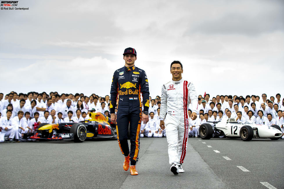 Der 21-jährige Verstappen und der 42-jährige Sato haben insgesamt 187 Formel-1-Rennen bestritten.