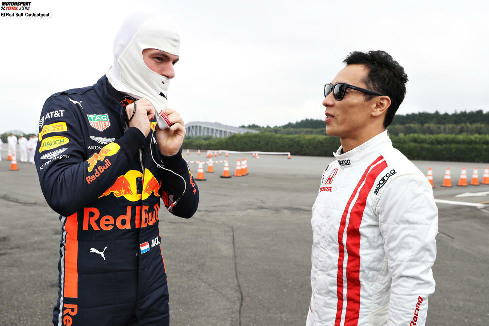 Mit dabei war der Indy-500-Champion des Jahres 2017 und Ex-Formel-1-Pilot Takuma Sato.