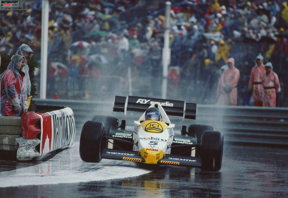 1984 der Wechsel auf den FW09. Keke Rosberg gewinnt damit ein Rennen, aber diesmal nicht die WM.