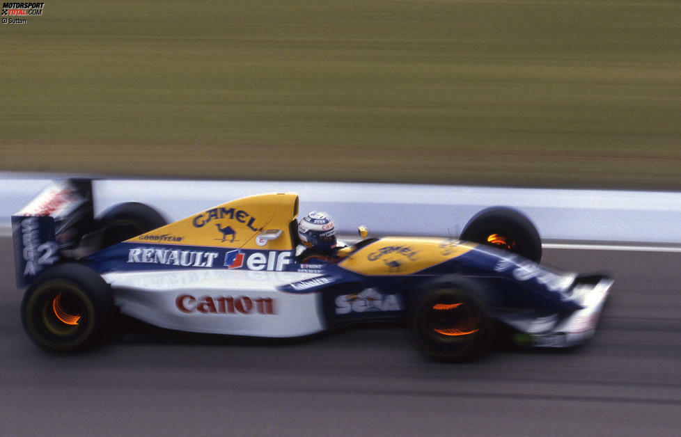 ... und 1993 Alain Prost mit dem FW15.