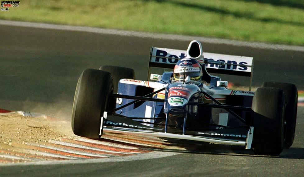 Jacques Villeneuve stellt die Dominanz des FW19 gleich beim Saisonauftakt in Melbourne unter Beweis: fast zwei Sekunden Vorsprung auf den Rest der Welt! Den Titel holt er 1997 erst beim legendären Finale in Jerez.