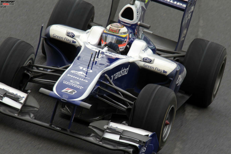 Der FW32 von 2010. Williams steckt weiterhin in der Krise.