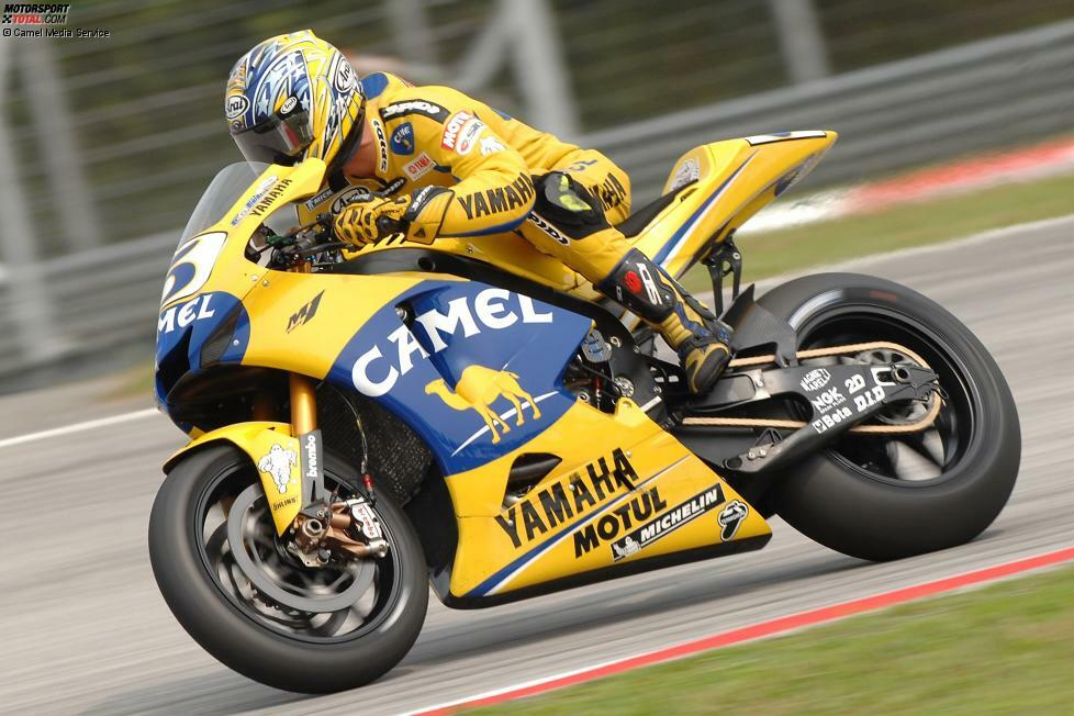 2006 (YZR-M1) - Fahrer: Colin Edwards, Valentino Rossi - Bilanz: 5 Siege, 11 Podestplätze, 5 Poles, Vizetitel in Hersteller- und Fahrer-WM (Rossi)