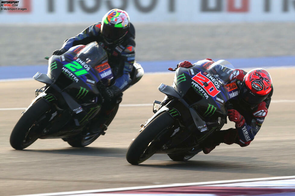 2023 (YZR-M1) - Fahrer: Fabio Quartararo, Franco Morbidelli, Cal Crutchlow (Testfahrer) - Bilanz: 3 Podestplätze, P4 in der Hersteller-WM