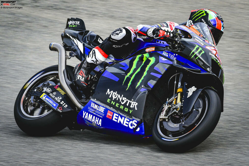 2024 (YZR-M1) - Fahrer: Fabio Quartararo, Alex Rins, Remy Gardner (Test- und Ersatzfahrer) - Bilanz: 0 Siege, 0 Podestplätze, 0 Poles, P4 in der Hersteller-WM