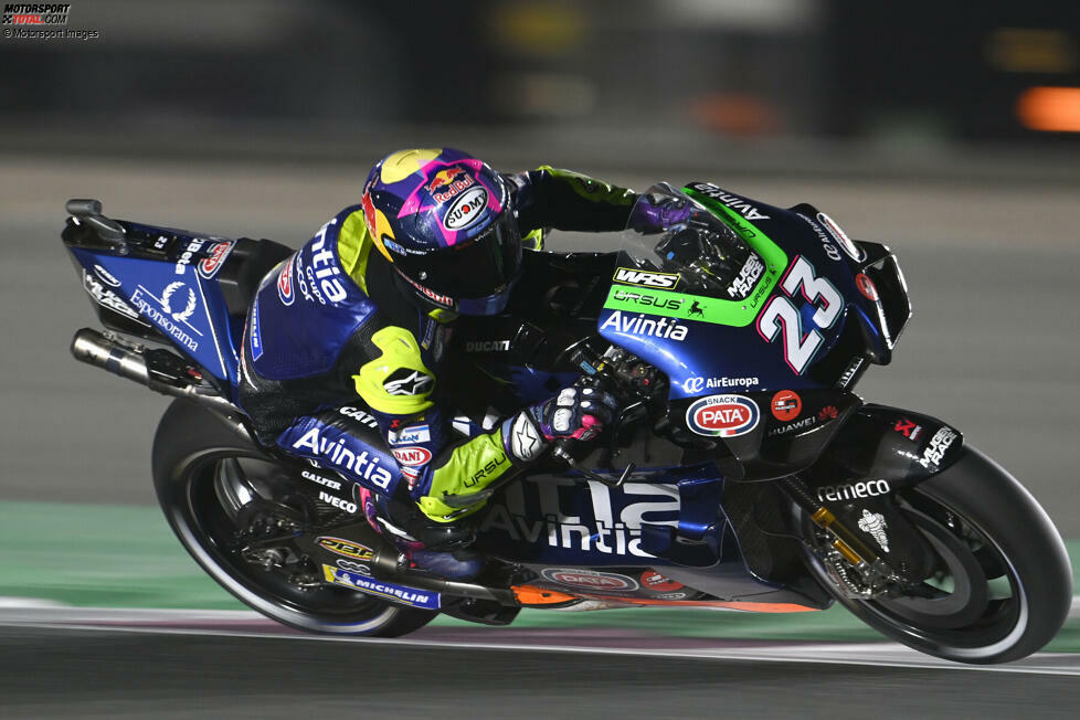 Seine Rookie-Saison in der Königsklasse fährt Bastianini im Esponsorama-Team auf einer zwei Jahre alten Ducati GP19. Trotz des Material-Nachteils gelingen ihm mehrmals Überraschungserfolge.