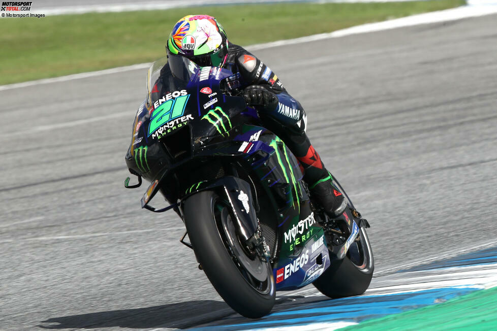 2022 ist Morbidelli zwar fit, tut sich mit der Werks-Yamaha aber deutlich schwerer als Teamkollege Quartararo. Erst beim letzten Rennen der Saison gelingt ihm eine Top-10-Platzierung. Zuvor fährt er eher auf dem Niveau der RNF-Piloten, die ebenfalls keine Bäume ausreißen.