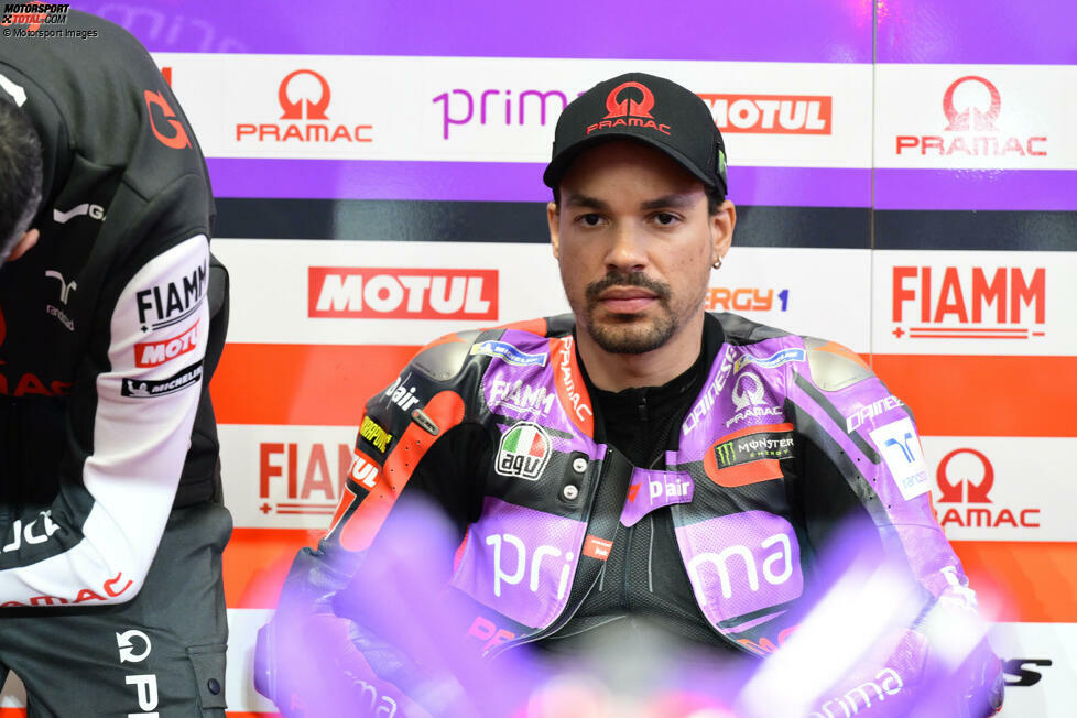 Doch das Jahr 2024 beginnt für Morbidelli denkbar schlecht. Aufgrund eines schweren Sturzes bei Testfahrten mit einer Serien-Ducati in Portimao verpasst er die MotoGP-Wintertestfahrten im Frühjahr komplett. An die GP24 und das Pramac-Team muss er sich in der ersten Saisonfhälfte gewöhnen.