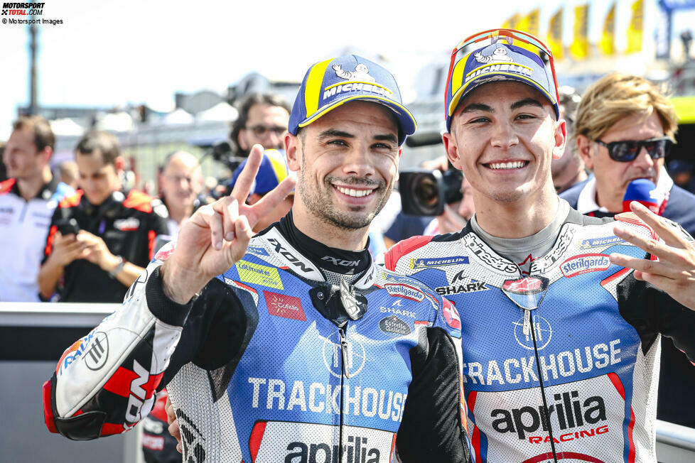 Der größte Erfolg in der Debütsaison von Trackhouse kommt am Sachsenring-Wochenende im Juli. Im Qualifying fahren Oliveira und Fernandez beide in die erste Startreihe, woraufhin Oliveira im Sprint Zweiter und im Grand Prix Sechster wird.