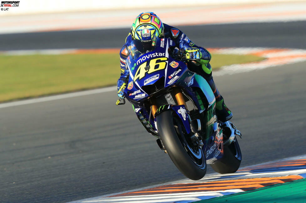 Platz 3 - Valentino Rossi (55 Poles): Der Superstar war nie ein Meister des Qualifyings, wenn man seine 372 Starts in der Königsklasse bedenkt. Außerdem hat Rossi 89 Mal in der 500er- beziehungsweise MotoGP-Klasse gewonnen. Das ist deutlich öfter als seine Starts von der Poleposition.