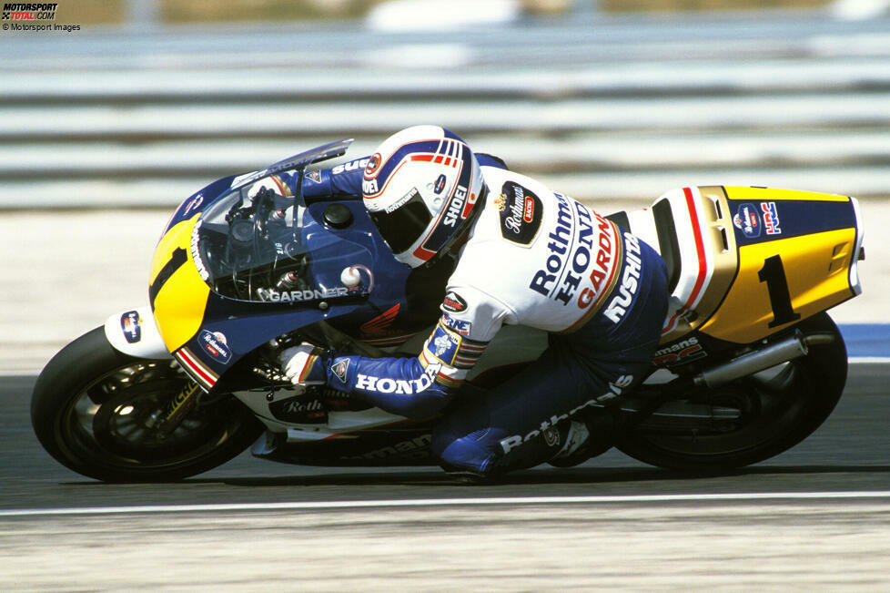 Platz 10 - Wayne Gardner (19 Poles): Der Australier fährt zwischen 1983 und 1992 in der 500er-Klasse für Honda und wird 1987 Weltmeister. 18 Grands Prix beendet Gardner als Sieger.