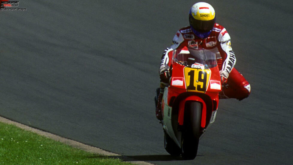 John Kocinski: 250er-Weltmeister mit Yamaha im Jahr 1990 (Foto aus der 500er-Saison 1991)