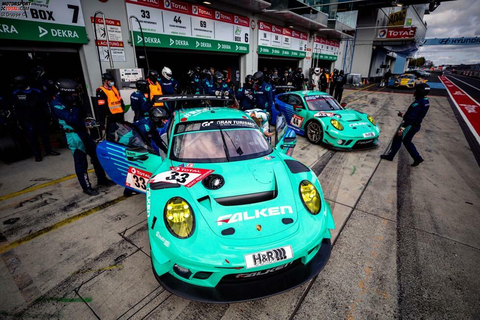 21. Falken-Porsche #33 (Engelhardt/S. Müller/Bachler/Werner)