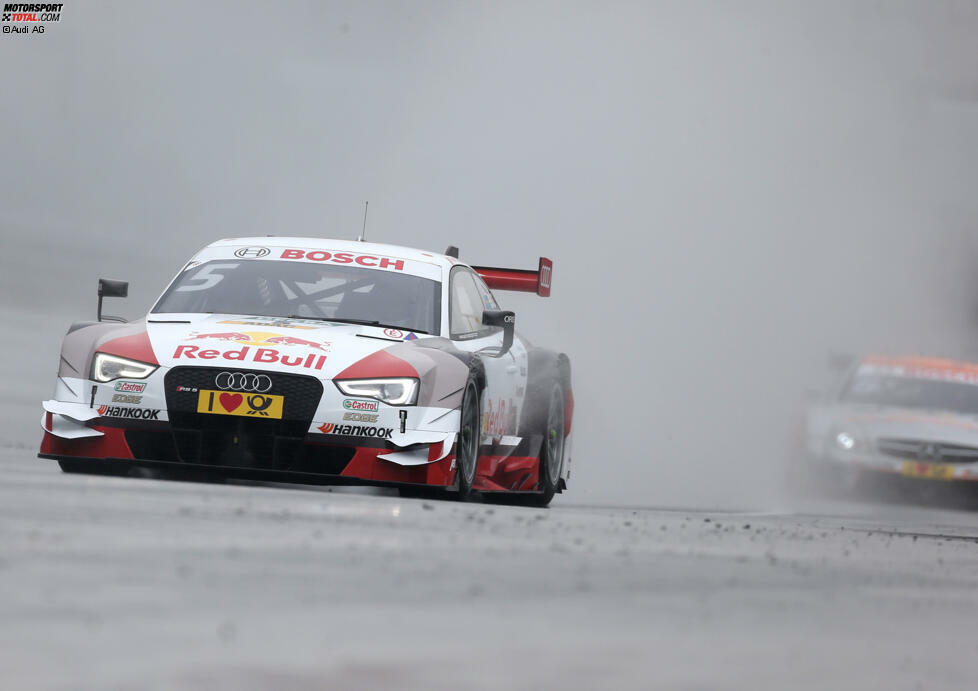 ... 2015 auf dem Norisring, als Mattias Ekström 25 Jahre danach als Reminiszenz in einer Retro-Beklebung an den Start geht.