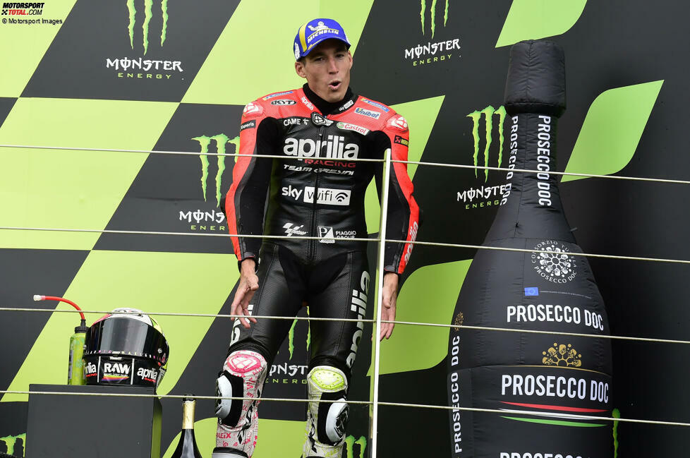 Aleix Espargaro ist in der MotoGP-Ära der erfahrenste Aprilia-Pilot und auch der erfolgreichste. Mit wem die Italiener von 2002 bis 2004 und seit dem Comeback 2015 noch ins Rennen gingen: