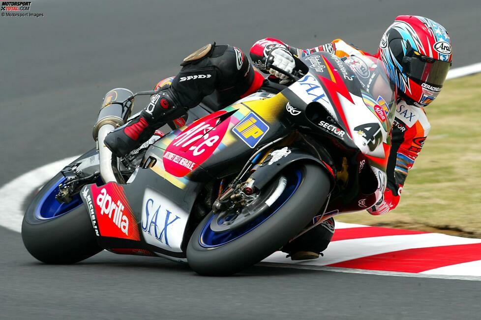 Colin Edwards (2003): 16 Rennen, bestes Ergebnis P6