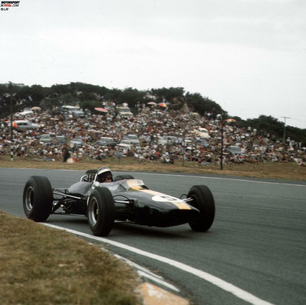 East London (1965) - Lediglich dreimal ist die Königsklasse auf dem Prince George Circuit zu Gast, 1965 gewinnt Jim Clark dabei den Saisonauftakt. Ab 1967 zieht der Große Preis von Südafrika nach Kyalami um. Apropos ...