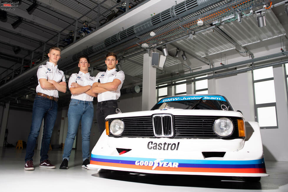 Das BMW-Junior-Team Max Hesse, Neil Verhagen, Dan Harper