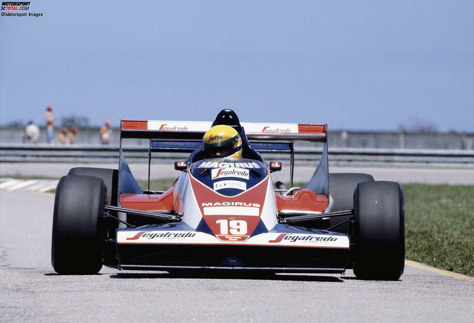 Der berühmteste Neuling 1984 ist Senna. Er hat Angebote von Topteams ausgeschlagen und sich für Toleman entschieden, scheidet aber in seinem ersten Rennen aus.