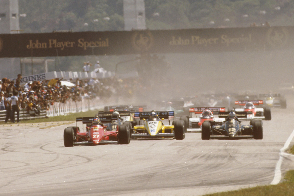 Ein Grand Prix für die Ewigkeit: Beim Grand Prix von Brasilien debütierten 1984 mit Stefan Bellof und Ayrton Senna zwei besondere Rookies in der Formel 1