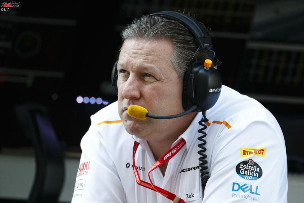 Zak Brown (McLaren): 