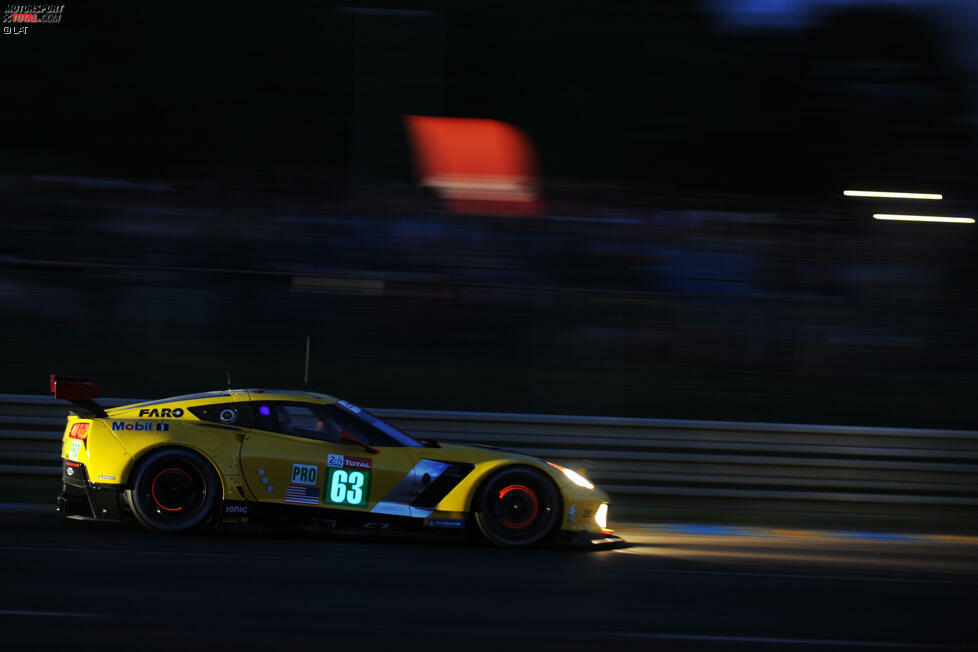 2018, Klasse LMGTE Pro, Corvette C7.R: #63 Antonio Garcia/Jan Magnussen/Mike Rockenfeller P4; #64 Oliver Gavin/Tommy Milner/Marcel Fässler DNF