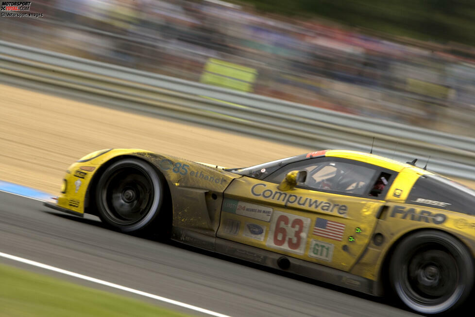 2008, Klasse LMGT1, Corvette C6.R: #63 Ron Fellows/Johnny O'Connell/Jan Magnussen P2; #64 Oliver Gavin/Olivier Beretta/Max Papis P3